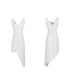 Diagonal Cut Dress